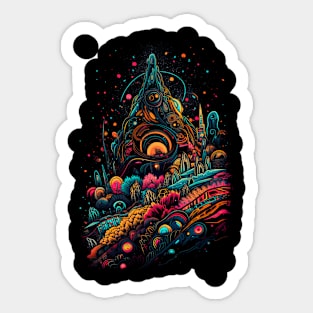 Space Mountain Sticker